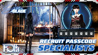 Recruit Passcode Specialists Guide | Stellar Blade ✨