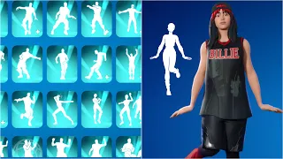 ALL FORTNITE ICON SERIES & NEW TIKTOK EMOTES! (RED ROOTS BILLIE)