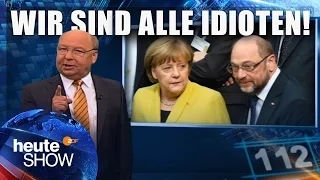 Gernot Hassknecht analysiert die Saarland-Wahl in 119 Sekunden | heute-show vom 31.03.2017