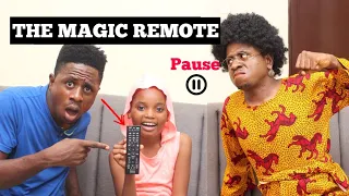 THE MAGIC REMOTE (African Home) | MC SHEM COMEDIAN