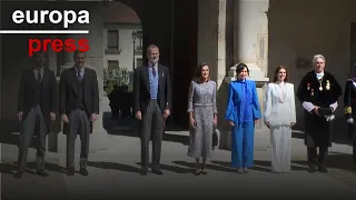 Los Reyes presiden la entrega del Premio Cervantes a Luis Mateo Díez