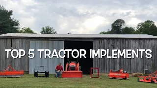 Tractor Attachments Top 5 for Beginners