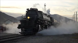 Union Pacific Big Boy 4014. The Great Race Across the Southwest.Chasing and Pacing!