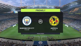 Manchester City vs Club America | Club Friendly 20 July 2022 Full Match | PS5