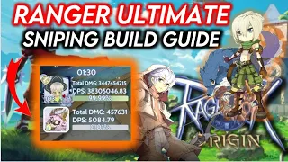 Ragnarok Origin - Ranger Sniping Ultimate Build DPS Guide 38M