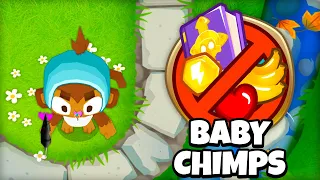 BABY MONKEY vs CHIMPS (Bloons TD 6)