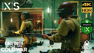 Call Of Duty Cold War Part #7 [Xbox Series X/S 4K HDR 60fps Ray Tracing] Gameplay Desperate Measures