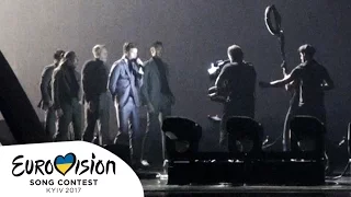 SWEDEN - Robin Bengtsson - live performance in the arena (Eurovision 2017)