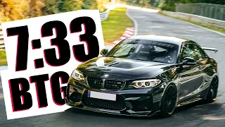 7:33 BTG NÜRBURGRING BMW M2 370hp