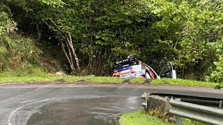 ACCIDENTE COHETE SUÁREZ Rally Villa de Llanes 2022