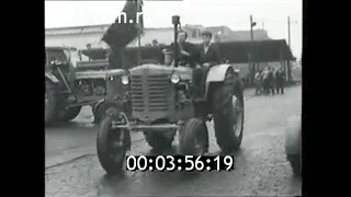1961г. Минск. 200- тысячный трактор.  "Беларусь" МТЗ-5МС