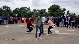 FLASH MOB IN ECE FAREWELL AT PVKKIT -2022