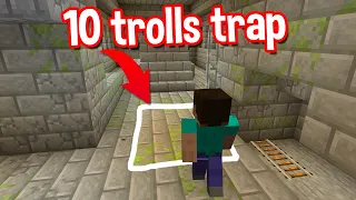 TOP 10 ONLINE TRAPS IN MINECRAFT BY BORIS CRAFT