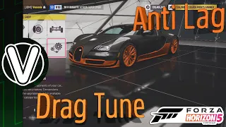 Forza Horizon 5 | BUGATTI Veyron Super Sport Drag Tune *Anti Lag* (Forza Horizon 5 Guides)