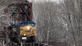 Engineer Tells Me I am too Close to the Tracks During a Train Meet. (Clinton, IN)