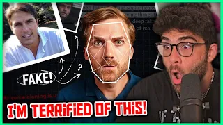 Deep Fakes are About to Change Everything | Hasanabi Reacts to Johnny Harris