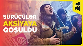 Sürücülər pensiya aksiyasına qoşuldu, avtobuslar boş qaldı | Fransa