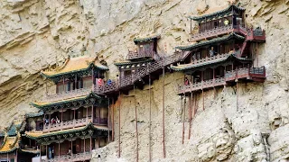 China's Hanging Monastery - 4K