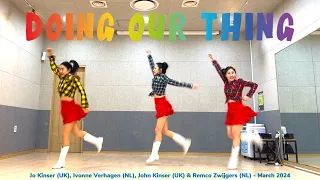 Doing Our Thing linedance / 중독성 가득한 점프 스텝!!의 매력 / High Improver