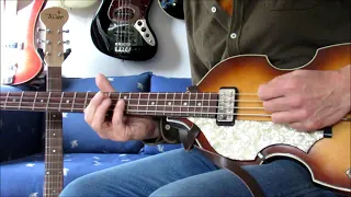 Beatles - Old Brown Shoe - bass cover