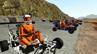 Such a gourmet kart-racing - BeamNG Drive