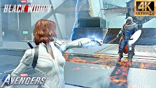 Black Widow vs Taskmaster With MCU Movie Suit   Marvel's Avengers Game 2021 4K