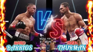 Keith Thurman Vs. Mario Barrios FULL FIGHT #thurmanbarrios #boxing #mgm #welterweight