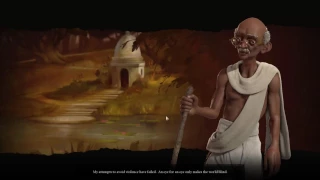 CIV 6 [Gandhi] Declaration of war!