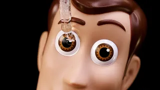 ASMR 修理Woody おもちゃの話2に触発されたウッディの掃除