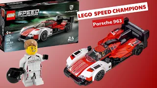 Mở Hộp và Lắp Ráp LEGO Speedchampion 76916 Porsche 963