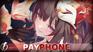 Nightcore - Payphone (Vezonace, Ameli Baby) - Lyrics