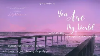 [Vietsub+Hangul+Rom] You Are My World (그대라는 세상) - Yoon Mi Rae (윤미래)| Legend Of The Blue Sea OST