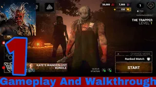 Death By Daylight Mobile | Gameplay Walkthrough Part 1 | Tutorial (Android, iOS)