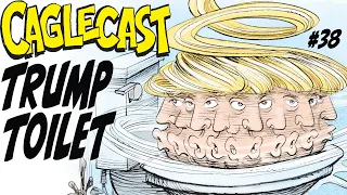 Trump Toilet! All the BEST Political Cartoons about Trump ON, IN or anyway associated with toilets!