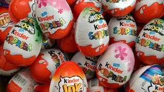 Kinder surprise/HARRY POTTER/PRINCESS/NATOONS ASMR Unboxing COMPILATION