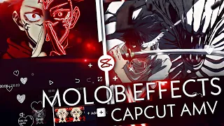 EASY! 5 COOL BADASS EFFECT LIKE @Molob/ AFTER EFFECTS || CAPCUT AMV TUTORIAL