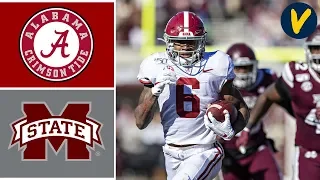 #5 Alabama vs Mississippi State Highlights | Week 12 | College Football | 2019