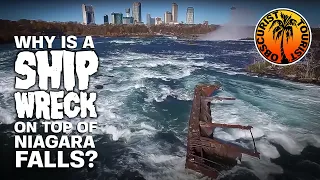 The Shipwreck On Niagara Falls | Abandoned Scow
