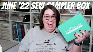 June 2022 Sew Sampler  | Sewing Subscription Box Unboxing