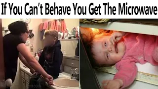 r/InsaneParents | Microwaved For Misbehaving