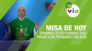 Misa de hoy ⛪ Domingo 24 Septiembre de 2023, Padre Luis Fernando Palacio #TeleVID #MisaDeHoy #Misa