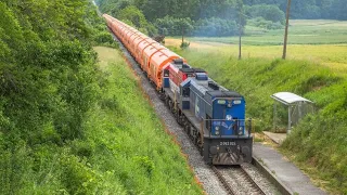 Obilazni vlakovi preko Bjelovara, Svibanj 2023 // Roundabout freight trains via Bjelovar // May 2023