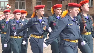 Военно-спортивная игра "Зарница" прошла  на территории 21 школы.