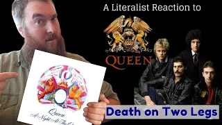 A Literalist Reaction to Death on Two Legs by Queen