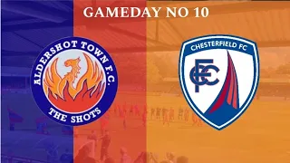 SEVEN GOAL THRILLER SEES SPIRITES WIN - Gameday No 10 - Aldershot Town vs Chesterfield