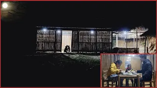 The couple installed electricity in the house to prepare for Christmas. Ep 38