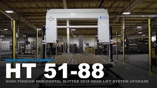 HT 51-88 PVT - High-Tension Horizontal Slitter 2018 Head Lift System Speed Update | Edge-Sweets