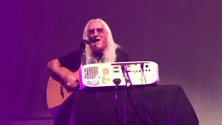 Uriah Heep London Palladium 5/10/22 acoustic Demons and Wizards front row view.