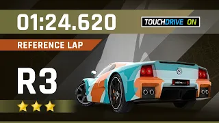 Asphalt 9 - VOLKSWAGEN W12 COUPE Grand Prix Round 3 - 01.24.620 - 3⭐ Touchdrive Reference Run