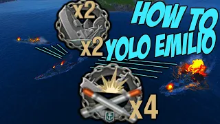 Paolo Emilio 7kills 4DDs 2 Double strike - World of Warships